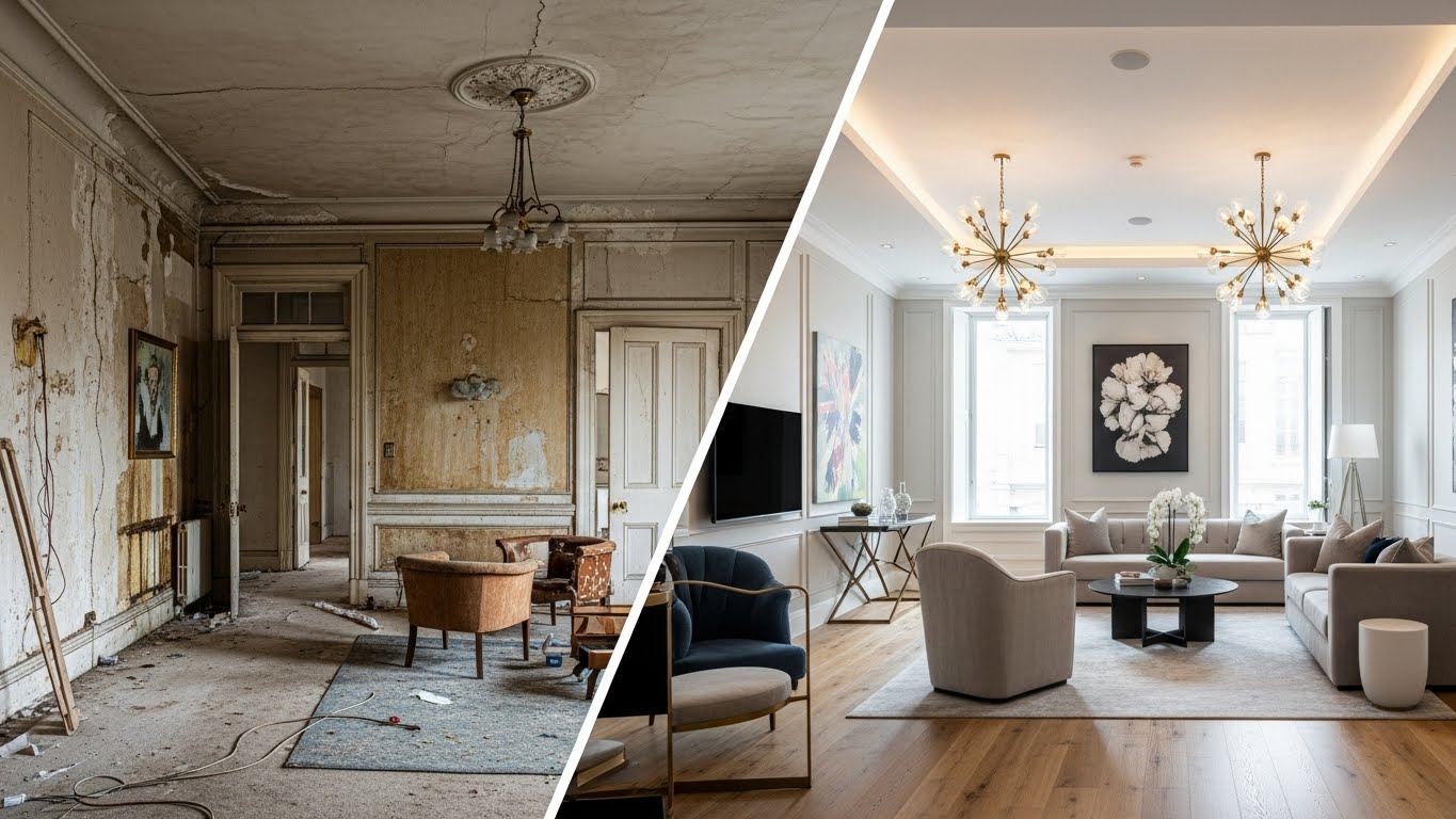 Before–After Renovation Showcase